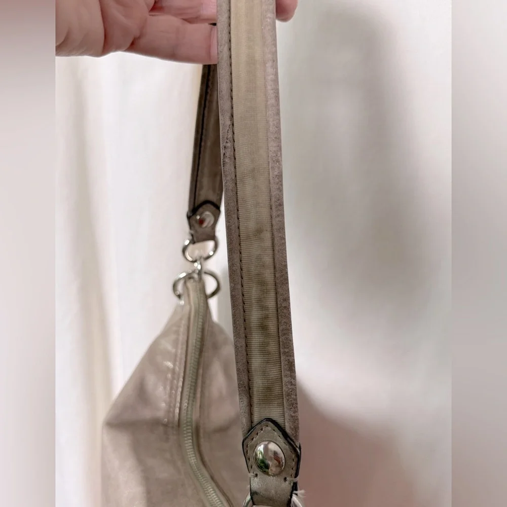 Coach Poppy 17048 Metallic Shoulder‎ Handbag Purse